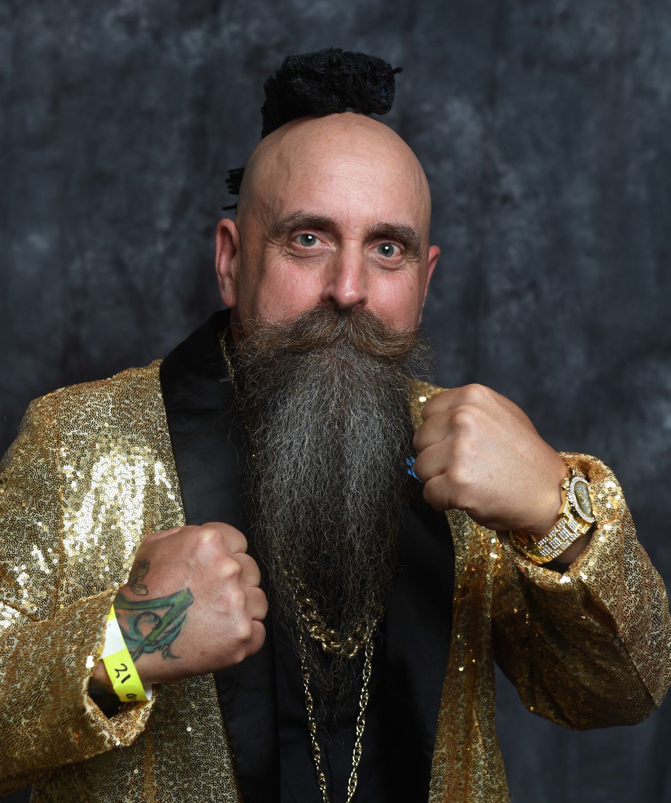 Bearding Man 8
